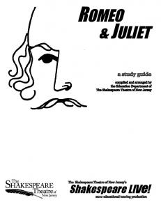 & JULIET ROMEO - The Shakespeare Theatre of New Jersey