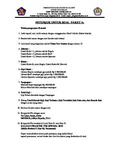 03-Soal Ujian Praktek 2012