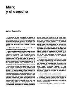 05 - Marx y el derecho