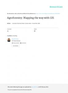 05.feature.GIS Agroforestry