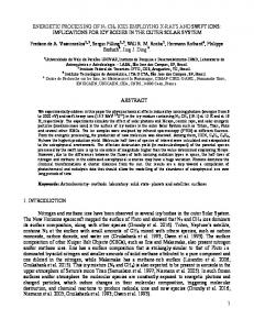 1 ENERGETIC PROCESSING OF N2:CH4 ICES