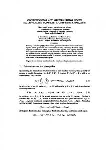 1 Introduction to d-copulas - EconStor