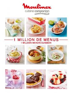 1 million DE mEnus - Robots-et-recettes