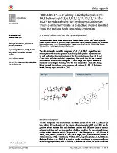 10R,13R - IUCr Journals