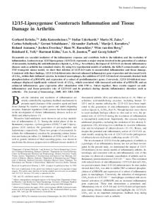 12/15-Lipoxygenase Counteracts Inflammation and ... - CiteSeerX