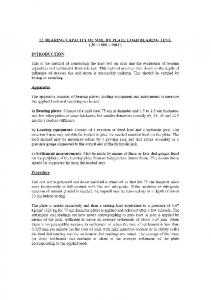 12. BEARING CAPACITY OF SOIL BY PLATE LOAD BEARING TEST.