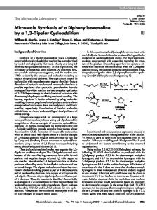 1,3-Dipolar Cycloaddition - Bryn Mawr College