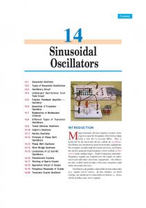 14. Sinusoidal Oscillators - Talking Electronics