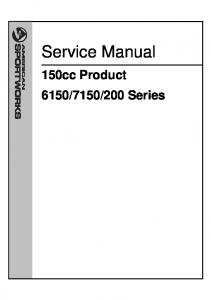 150cc Service Manual 14589R4