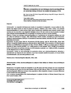 193 Estudio comparativo de los hallazgos ... - SciELO