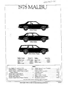 1978 Chevrolet Malibu