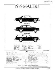 1979 Chevrolet Malibu