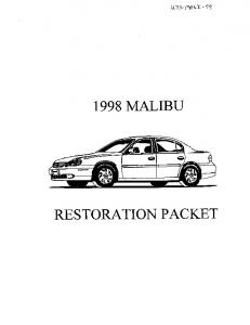 1998 Chevrolet Malibu