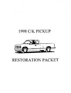 1998 Chevrolet Truck