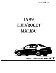 1999 Chevrolet Malibu