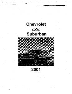 2001 Chevrolet Suburban