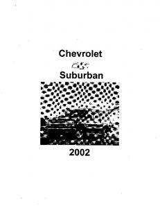 2002 Chevrolet Suburban