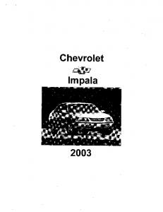 2003 Chevrolet Impala