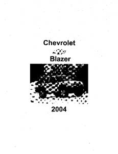 2004 Chevrolet Blazer