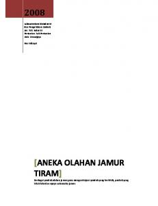 2008 [ANEKA OLAHAN JAMUR TIRAM]