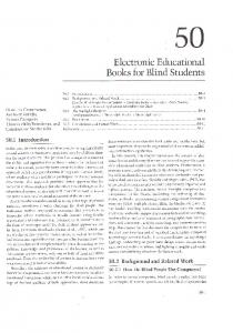 (2009). Electronic Educational Books for - ICS