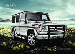 2011 G-Class Brochure