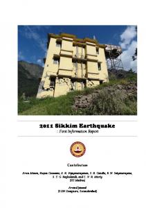 2011 Sikkim Earthquake