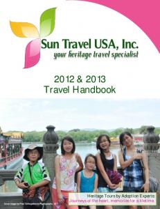 2012 & 2013 Travel Handbook - Sun Travel