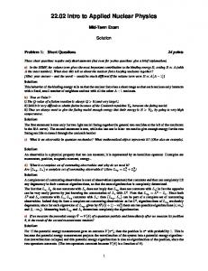 2012 midterm exam solutions (PDF) - MIT OpenCourseWare