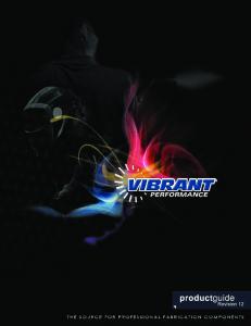 2012 Vibrant Performance Catalog