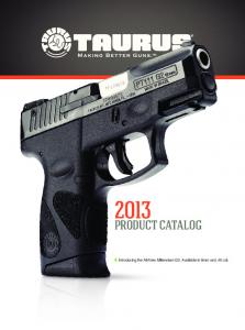 2013 full line catalog - Taurus