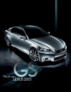 2013 Lexus GS Brochure