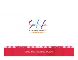 2013 MARKETING PLAN