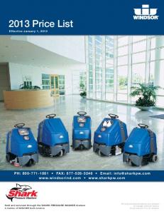 2013 Price List - Summit Sales