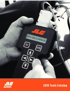 2013 Tools Catalog - JLG