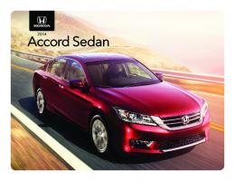 2014 accord sedan factsheet