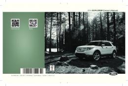 2014 EXPLORER Owner's Manual