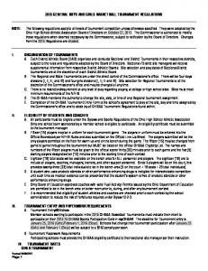 2014 general boys and girls basketball tournament regulations