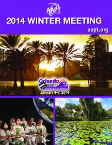 2014 WINTER MEETING