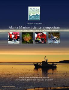 2015 Alaska Marine Science Symposium Book of