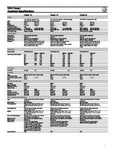 2015 Passat Technical Specifications - Volkswagen Media