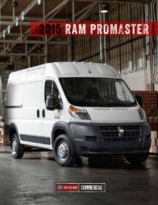 2015 Ram ProMaster Brochure