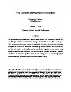 208-year backtest - SSRN