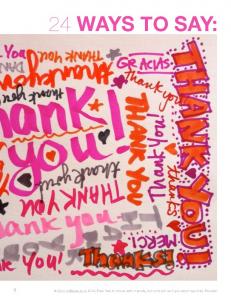 24 ways to say thank you
