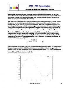 2751 - FSK Demodulation