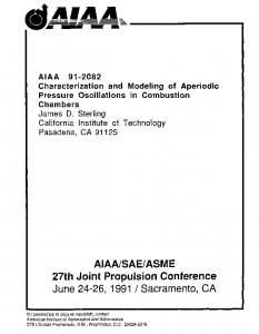 27th Joint Propulsion Conference - Core