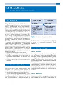 2.8 Allergic Rhinitis