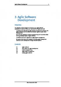 3 Agile Software Development