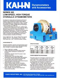 302 Series Brochure