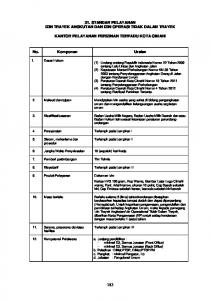 31. STANDAR PELAYANAN IZIN TRAYEK ANGKUTAN DAN IZIN ...